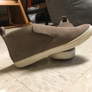 Worn once DV grey suede high top shoes